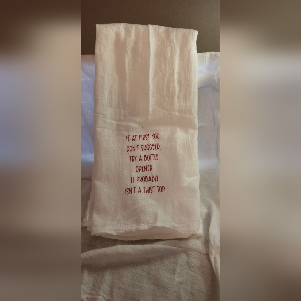 Custom tea towels